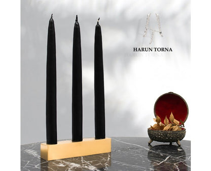 Gold Bar Candlestick Holder - Expertly Hand-crafted