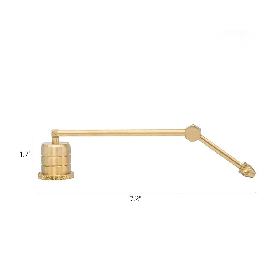 Cylinder Candle Snuffer: Handcrafted Elegance for Effortless Extinguishing