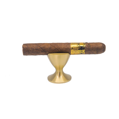 Expertly Crafted Brass Cup Cigar Holder