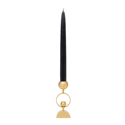 Tramonto Ball - Graceful Brass Candle Stand