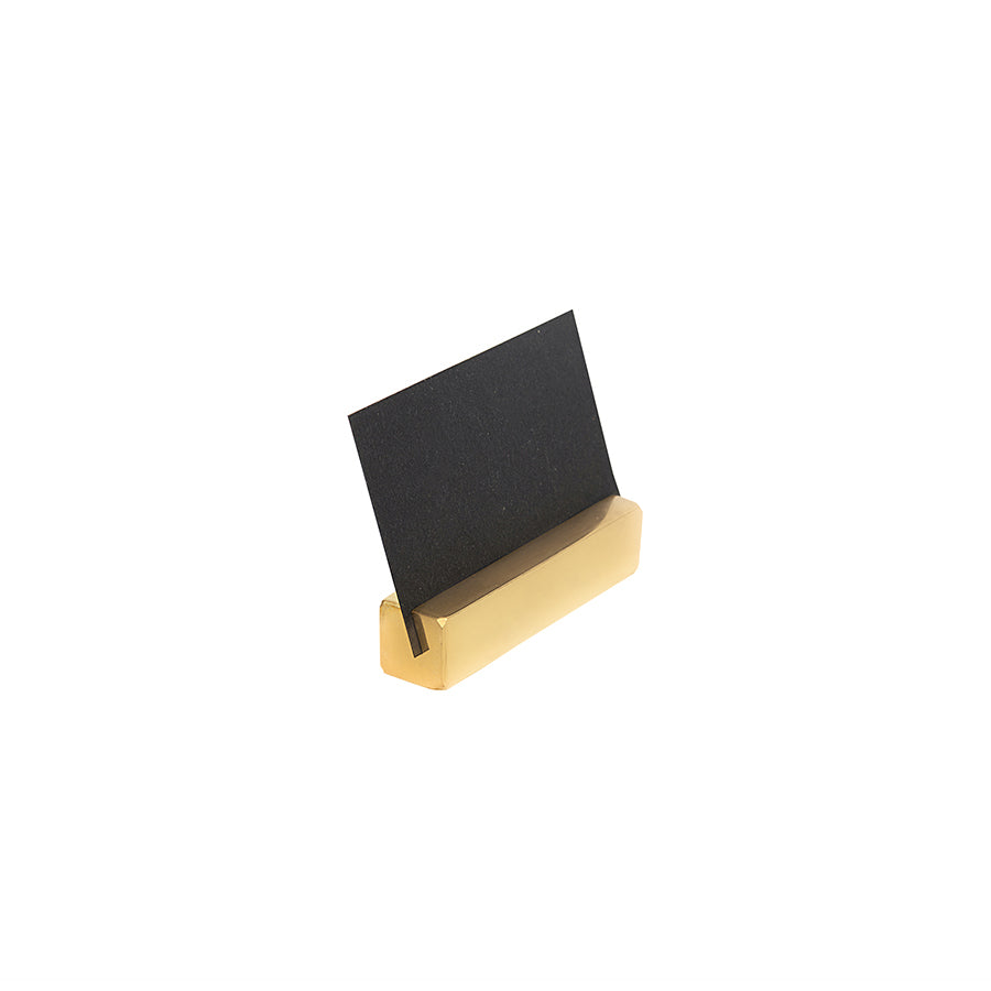 HandCrafted Brass Business Card Holder: Store and Display Your Contacts in Style