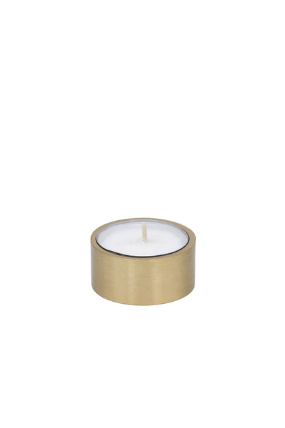 Brilliant Brass Tealight Candle Holders: Set of 5