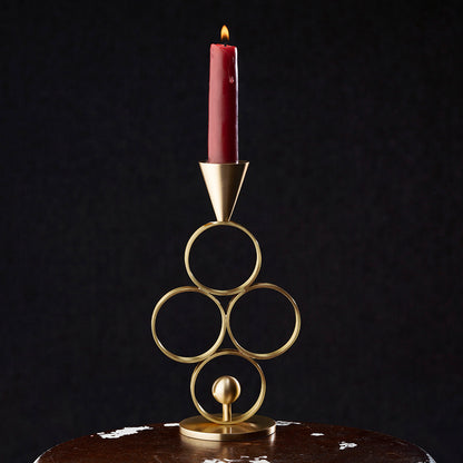 Anello de Luce - Glorious Brass Candle Display