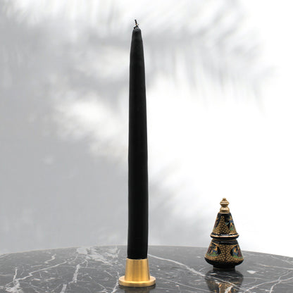 Luna - Minimalist Brass Candle Holder